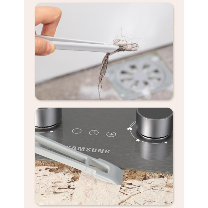 Döner Başlıklı Temizlik Fırçası Cımbızlı (5343)