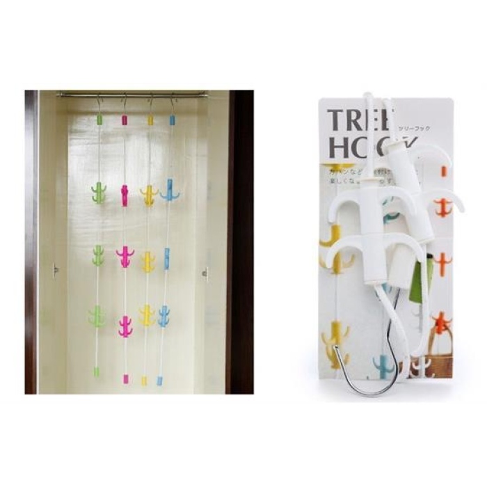 Dolap İçi Düzenleyici Askı Elbise Giysi Organizer Sihirli Askılık (5343)