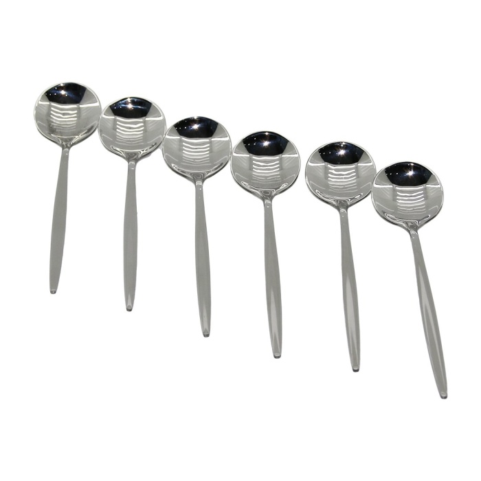 6PCS METAL YEMEK KAŞIK (5343)