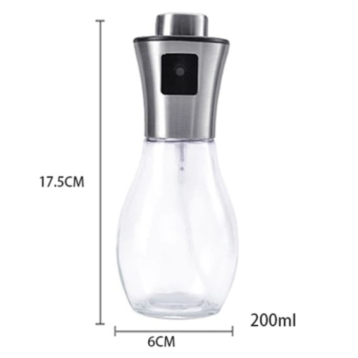 Çok Amaçlı Spreyli Sızdırmaz Cam Şişe Yağdanlık Limon Sirke Sos Püskürtücü Dağıtıcı Sprey (5343)