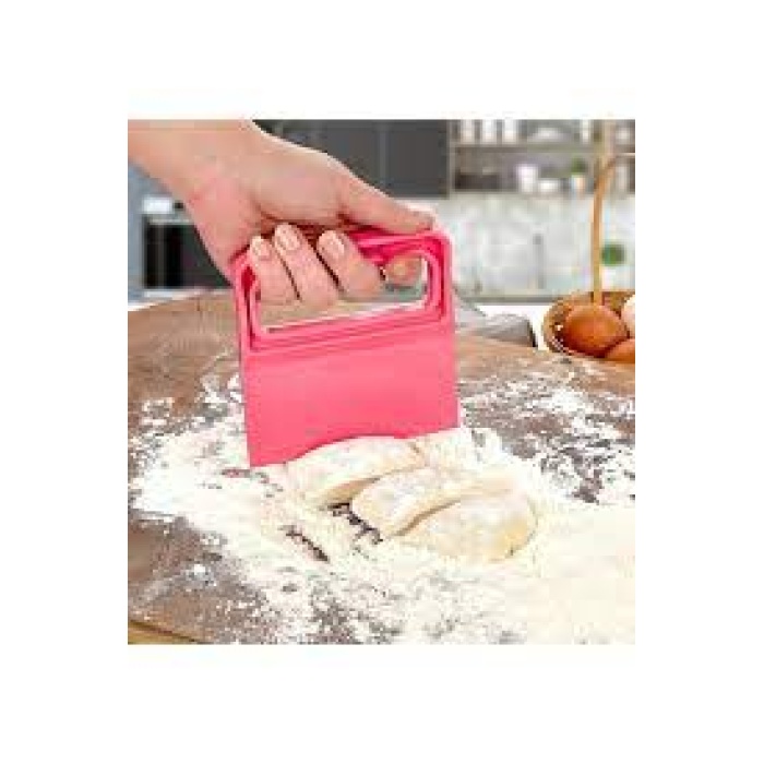 SAPLI HAMUR KESİCİ - KAZIYICI PLASTİK SPATULA (5343)