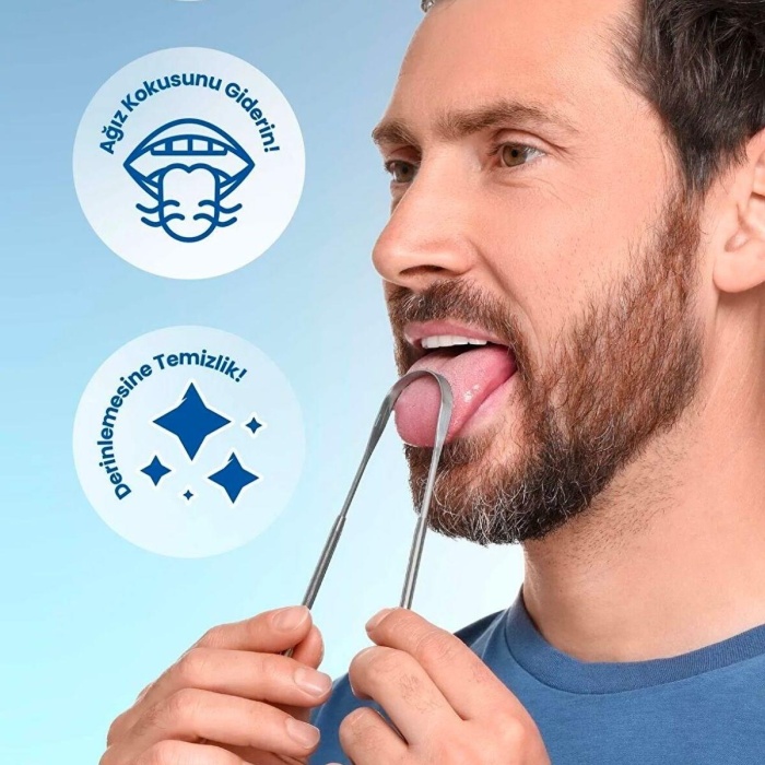 Dil Temizleme Dil Sıyırıcı Ve Temizleme Aparatı (5343)