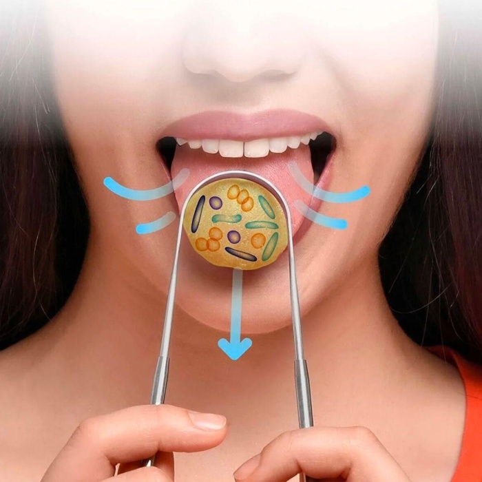 Dil Temizleme Dil Sıyırıcı Ve Temizleme Aparatı (5343)