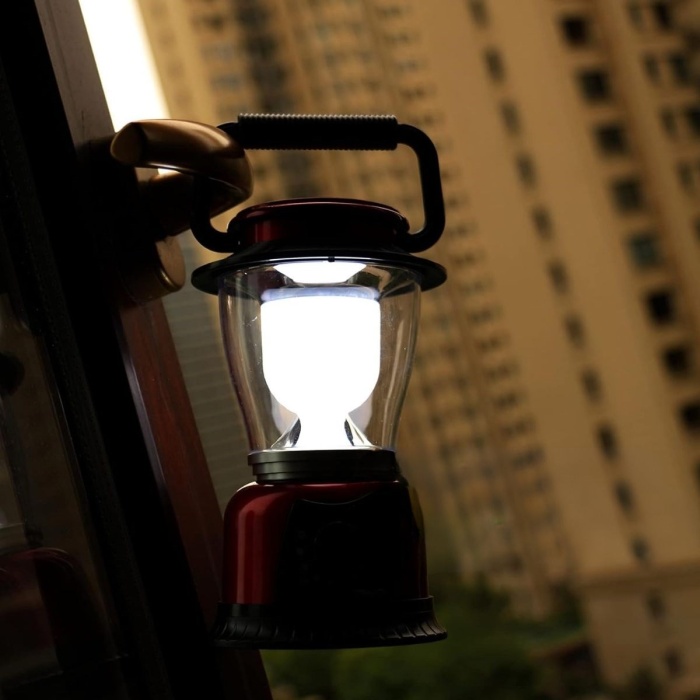 Ledli Kamp Lambası Pilli Ayarlı LED Işıldak Aydınlatma (5343)