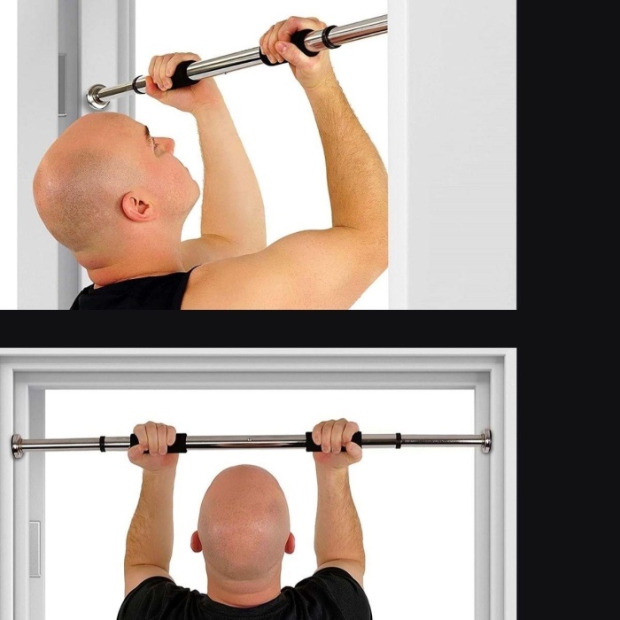 Kapı veya Koridora Takılıp Ayarlanabilen Demiri Barfiks Aleti Kapı Barfiksi (5343)