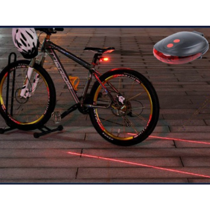 Lazer Güvenlik Şeritli Bisiklet Stop Lambası (5343)