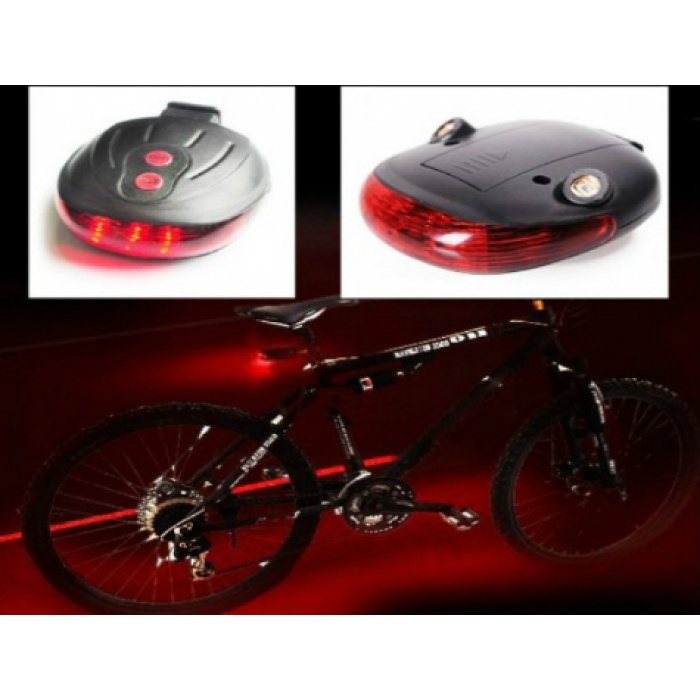 Lazer Güvenlik Şeritli Bisiklet Stop Lambası (5343)