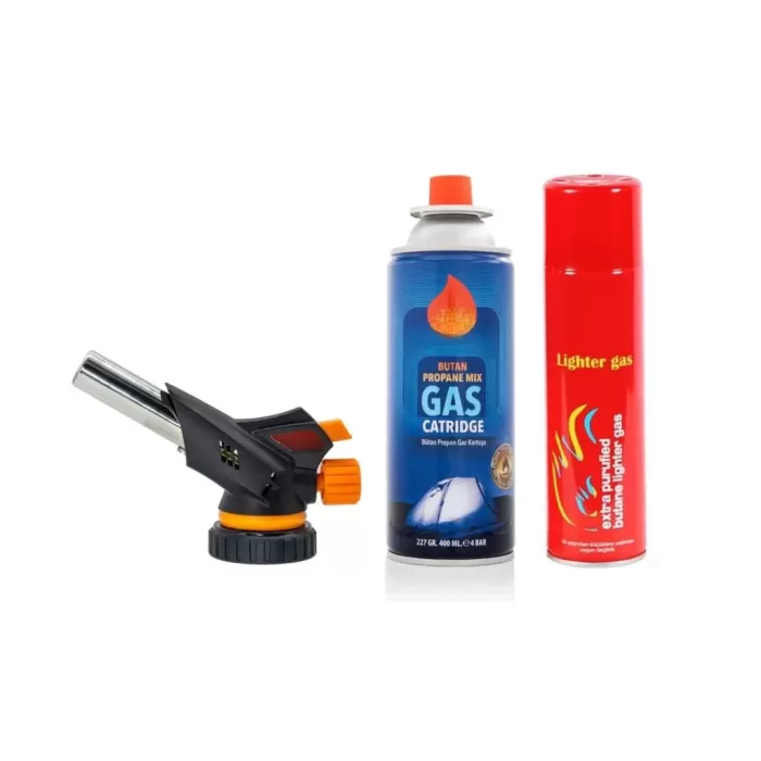 1300 Derece Profesyonel Pürmüz Çakmak WS-509C Kafa Çakmak (5343)