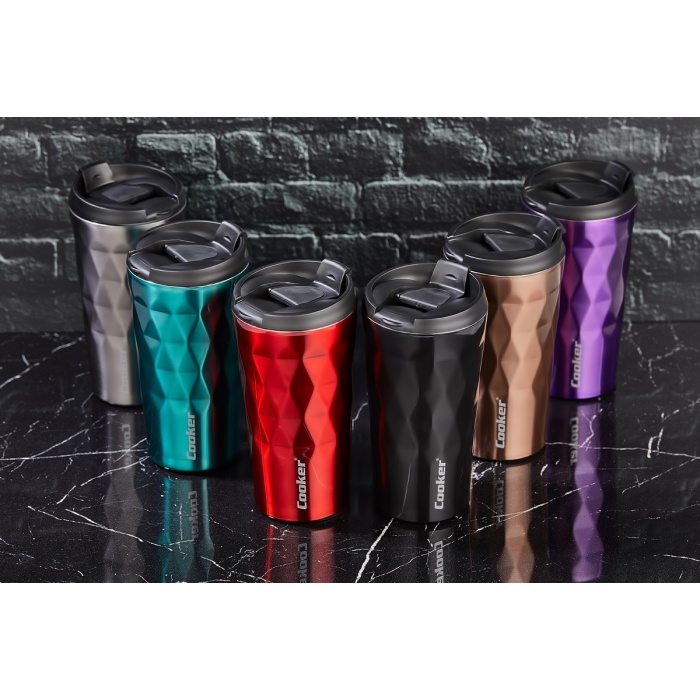 CKR-2048 350ML.ÇELİK MUG TERMOS BARDAK RENKLİ (5343)