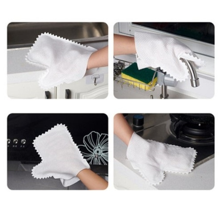 Çok Amaçlı Temizlik Eldiveni Toz Alma Bezi 10 Adet (5343)