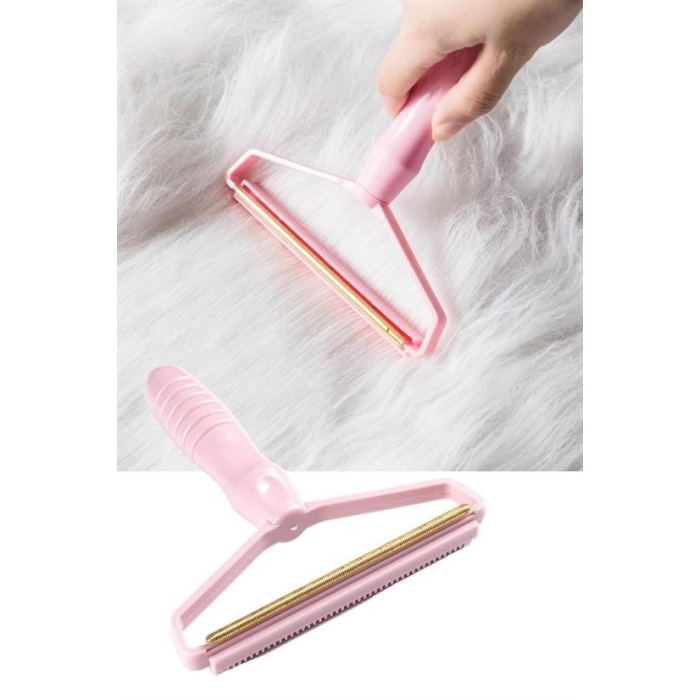 Çift Taraflı Elbise Kazak Plastik Kumaş Tüy Alma ve Tiftik Temizleyici Toplayıcı Taşınabilir (5343)