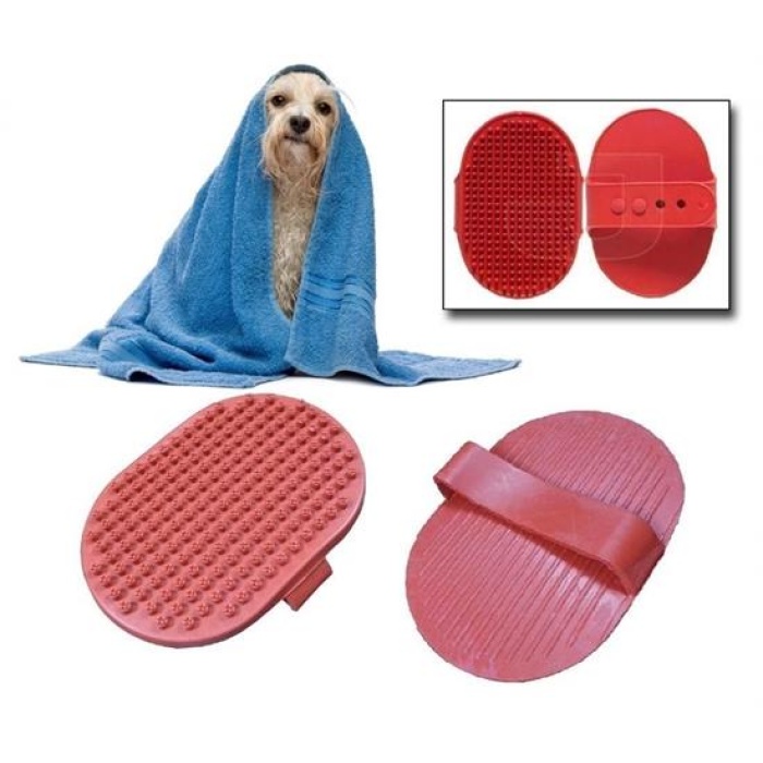 Ergonomik Masajlı Evcil Hayvan Kedi Köpek Yıkama Fırçası Aparatı (5343)