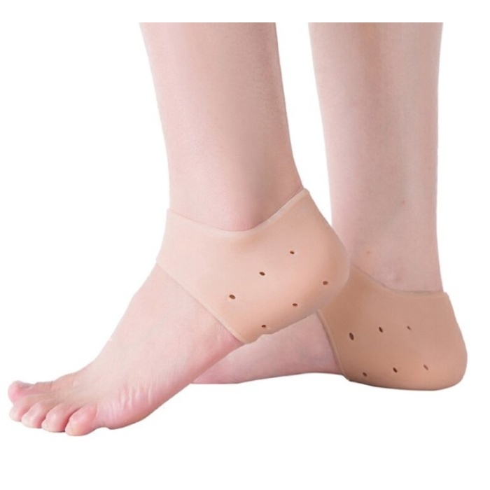 Silikon Topuk Çorabı Ten Rengi (5343)