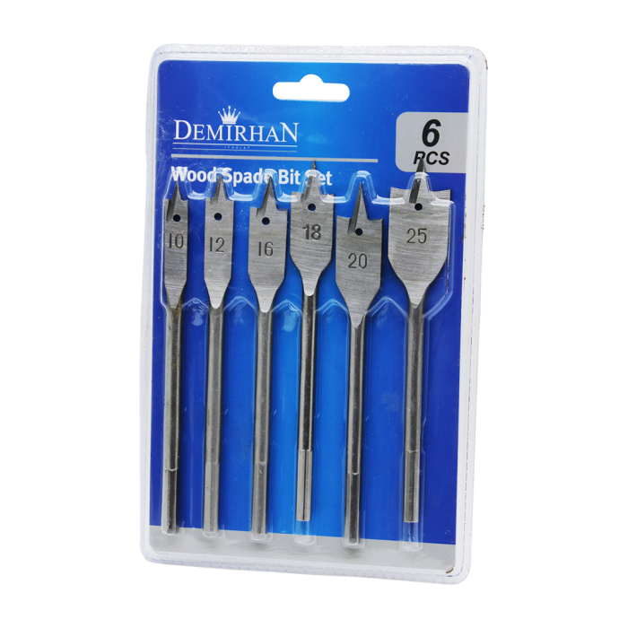 6 PARÇA  YAPRAK MATKAP UCU SET10-12-16-18-20-25 (5343)