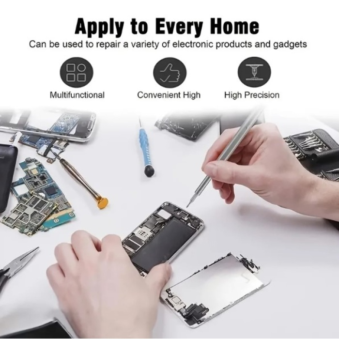 25 Parça Çok Fonksiyonlu Hassas Tornavida Seti (5343)