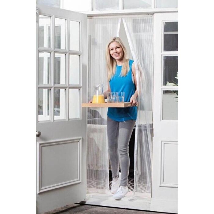 Mıknatıslı Kapı Sinekliği Tül Perde 105 x 205 cm (5343)