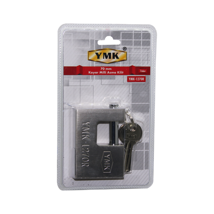 70MM GRİ KAYAR MİLLİ ASMA KİLİT (5343)