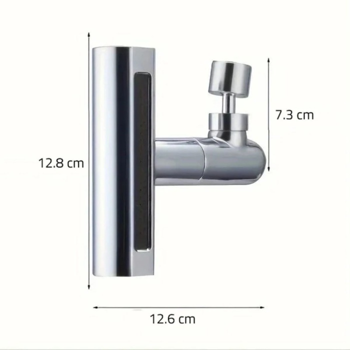 3 Farklı Modlu Çok Amaçlı Musluk Adaptörü Evrensel Musluk Başlığı Şelale Musluk (5343)
