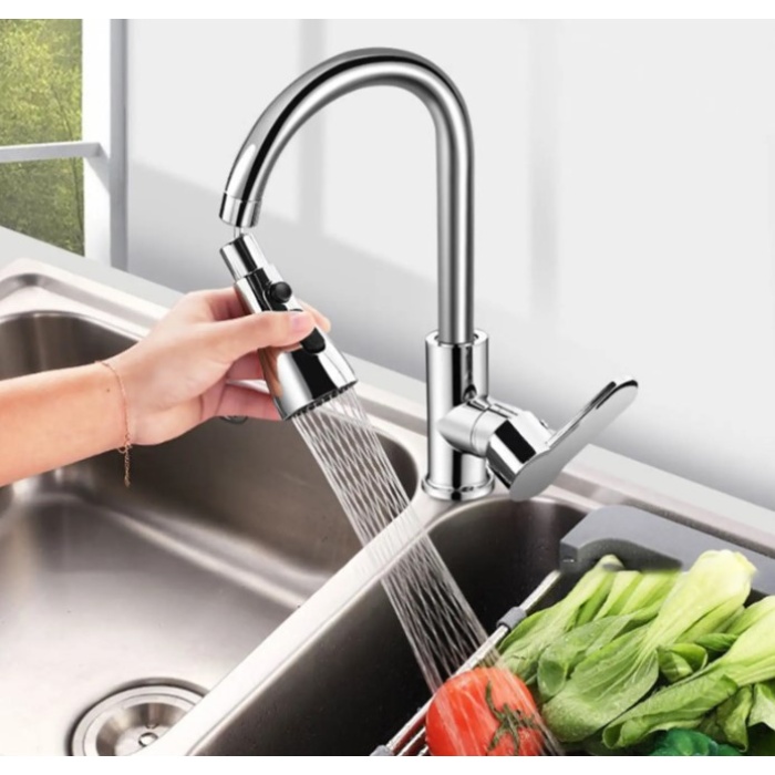 3 Fonksiyonlu Metalik Musluk Başlığı (5343)