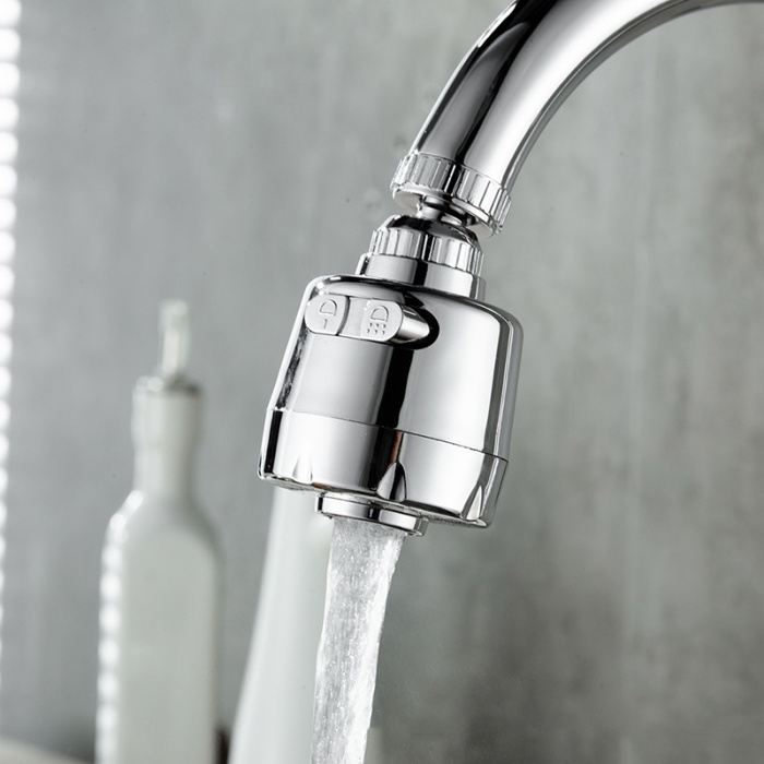 3 Fonksiyonlu  Krom Oynar  Musluk Başlığı (5343)