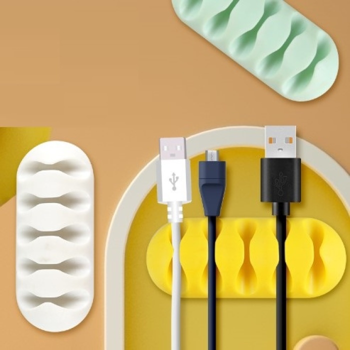 Kablo Tutucu 5 Kanallı 3lü Siyah (5343)