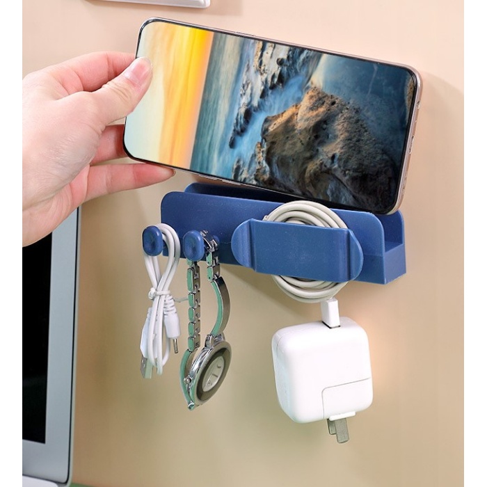 Pratik Kablo Düzenleyici ve Telefon Şarj Standı (5343)