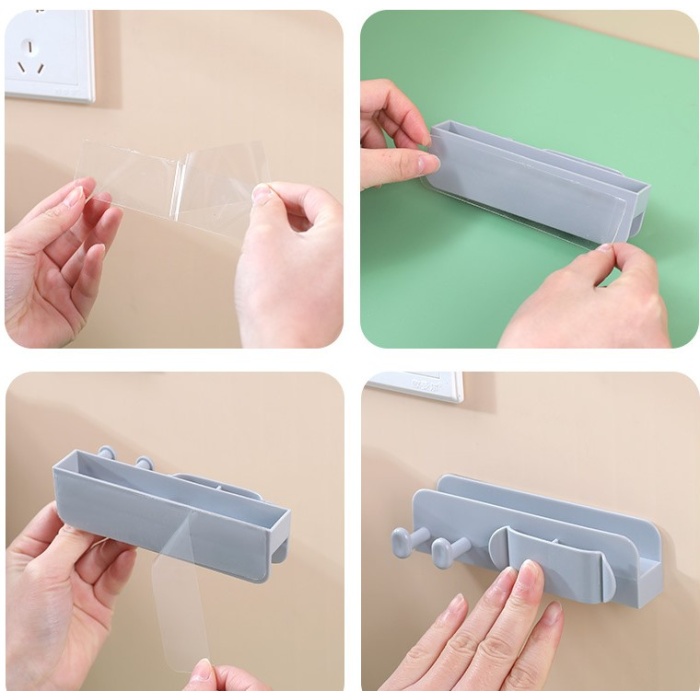 Pratik Kablo Düzenleyici ve Telefon Şarj Standı (5343)