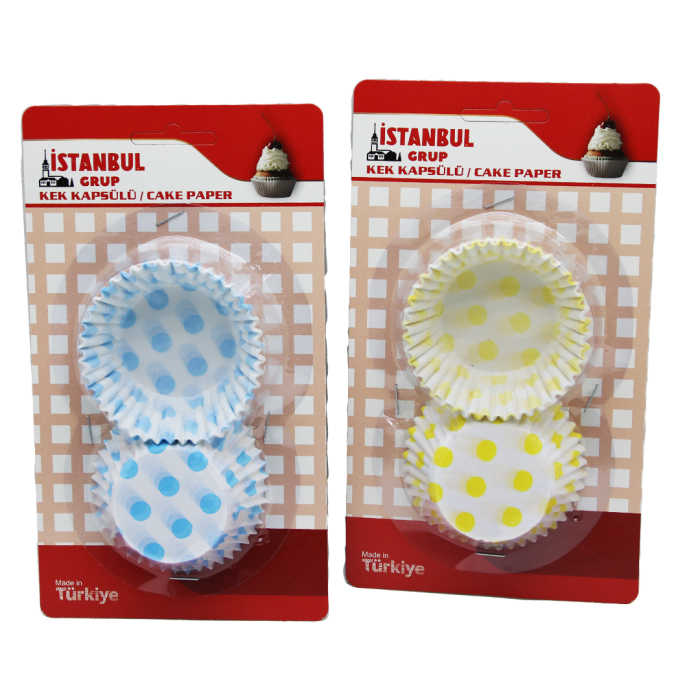 KIRMIZI KARTELA - BÜYÜK MUFFİN KAĞIT KEK KAPSÜLÜ (5343)