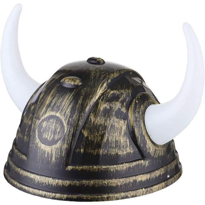 Viking Başlığı Asteriks Başlığı Altın Renk (5343)