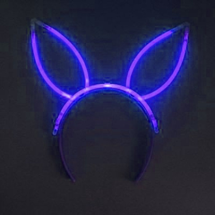 Karanlıkta Yanan Fosforlu Glow Taç 6 Renk 6 Adet (5343)