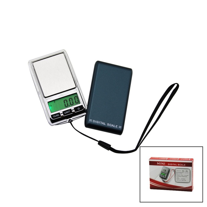MINI DIGITAL SCALE MİNİ = 4.5X7.5CM HASSAS TARTI - TERAZİ 200GR / 0.01GR PİLLİ=1 X CR2032 (5343)