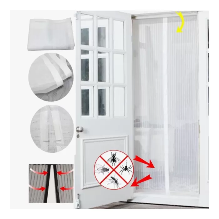 Mıknatıslı Kapı Sinekliği Tül Perde 105 x 210 cm (5343)