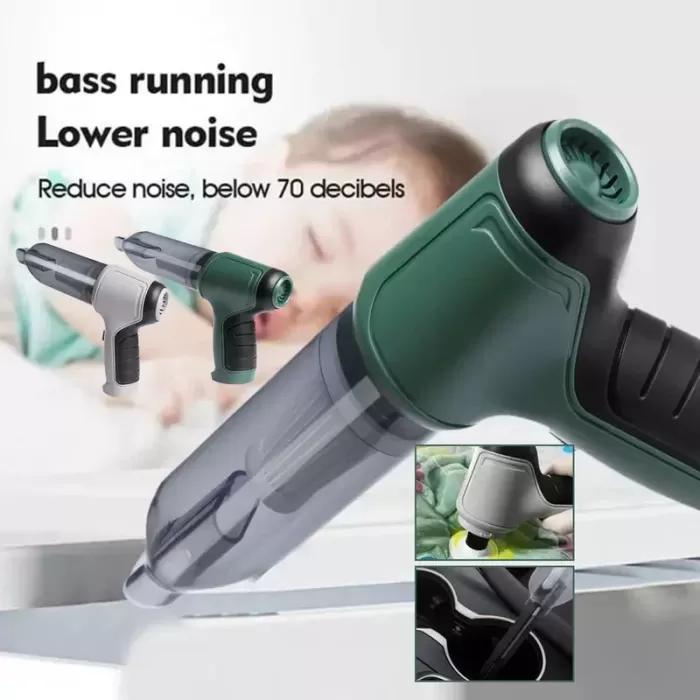 Şarj Edilebilir El Tipi Çok Fonksiyonlu Araç ve Ev Süpürgesi JB-107 (5343)