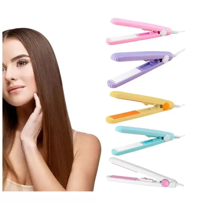 Seyahat Tipi Mini Saç Düzleştirici Seramik Uçlu Düzleştirici  (5343)