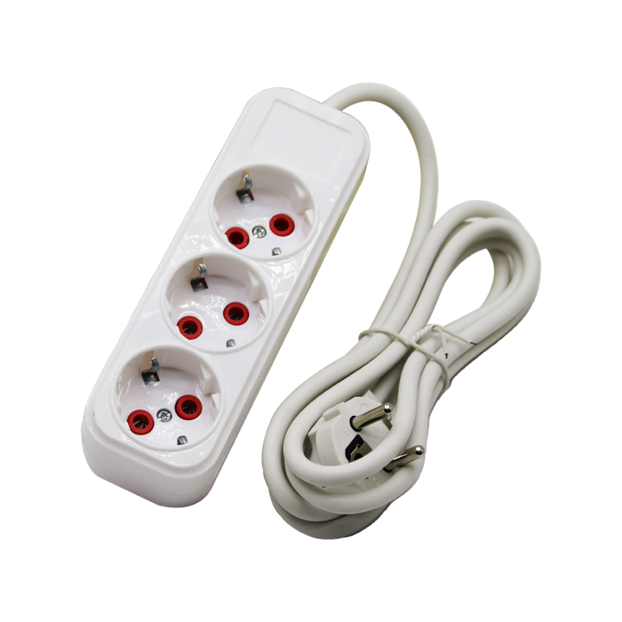 3LÜ 2MT UZATMA KABLO GRUP PRİZ (5343)