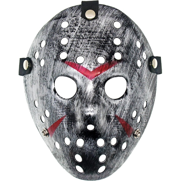 Jason Maskesi Hannibal Maskesi Metal Gümüş Renk 20x25 cm (5343)