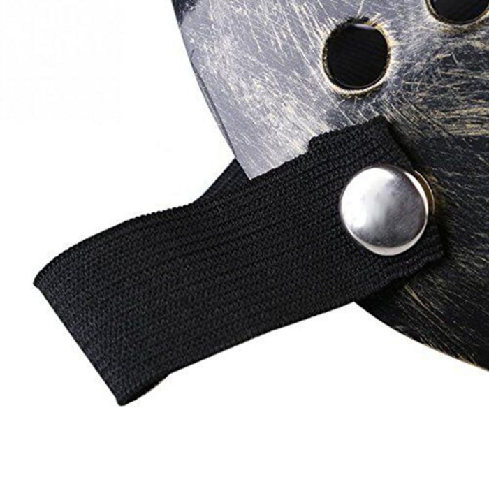 Jason Maskesi Hannibal Maskesi Metal Gümüş Renk 20x25 cm (5343)