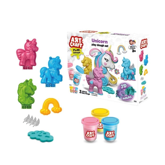 03999 Art Craft Unicorn Hamur Set 168 Gr -Fentoys