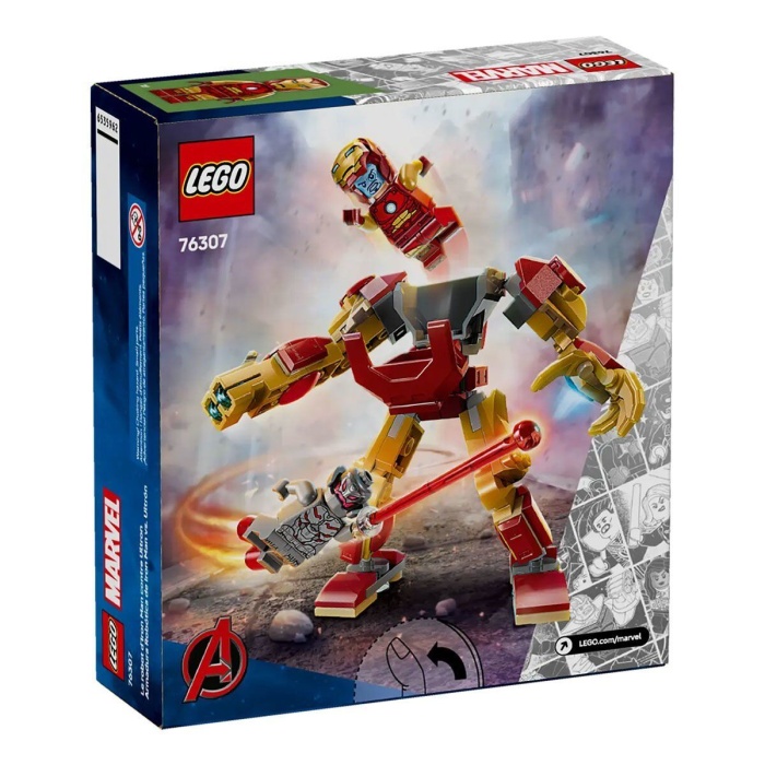 76307 Lego Marvel Iron Man Ultrona Karşı 101 parça +6 yaş