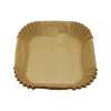 AİR FRYER 50 PARÇA  KARE - 16X4.5CM KAĞIT PİŞİRME KALIBI (5343)