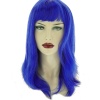 Mavi Renk Uzun Parti Peruğu (5343)