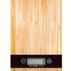 Crown Dijital Hassas Mutfak Tartısı - Terazisi-Hassas Ölçüm 5kg Bambu Görünümlü (5343)