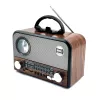 Nns NS-6697BT Taşınabilir Bluetooth Nostaljik Radyo (5343)