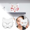 Boyanabilir Kedi Model Maske – Kendi Tasarımını Oluştur (5343)