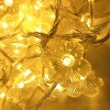 Çiçek Desenli 3.5 Metre USB LED Işık – 20 LED’li Dekoratif Ortam Aydınlatması (5343)