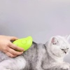Buharlı Yumuşak Silikon Uçlu Kedi &amp;amp; Köpek Tüy Tarama Tarağı Yıkama Fırçası (5343)
