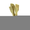 5PCS AHŞAP BAMBU MUTFAK SETİ STAND - KAŞIK - ÇATAL - 2 SPATULA FİLELİ (5343)