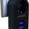 Gobax Termal Akım Korumalı Akıllı Priz 3xusb Li, Çocuk Korumalı, Led Işıklı, Yüksek Isıya Dayanıklı (5343)