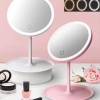 Led Işıklı Dokunmatik Makyaj Aynası 3 Kademeli Işık Ayarlı (5343)