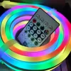 Neon LED Esnek Aydınlatma - RGB MAGIC SMART - 5 Metre Paket IP67 - Uzaktan Kumanda + Uygulama (5343)
